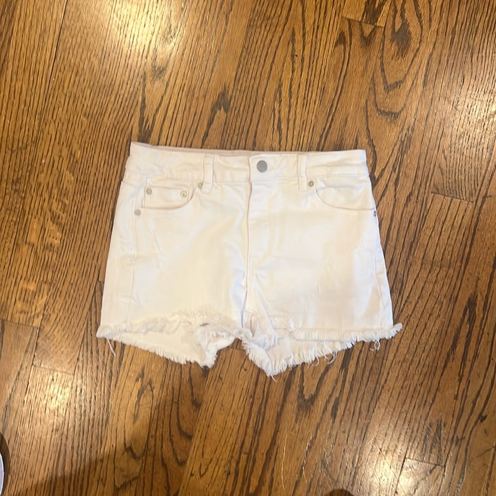 Tractr White Jean Shorts Kids Size 14